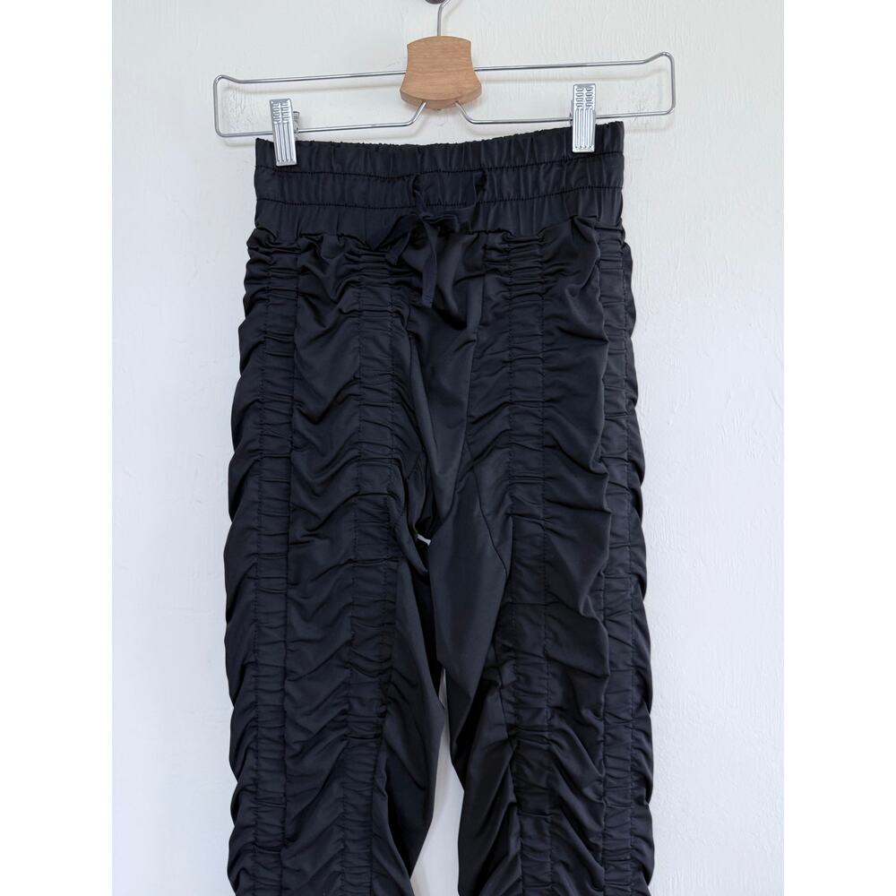 AGOGIE black +20 resistance athletic gym training ruched workout leggings pants - Picture 3 of 11
